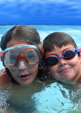 Activités jeux aquatiques, Vacances en famille, Sport